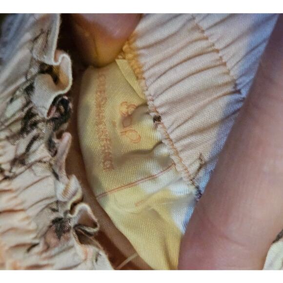 Gap x LoveShackFancy LSF Ruffle Mini Blush Pink Floral Skirt Large (10-11) Girl - Picture 8 of 11